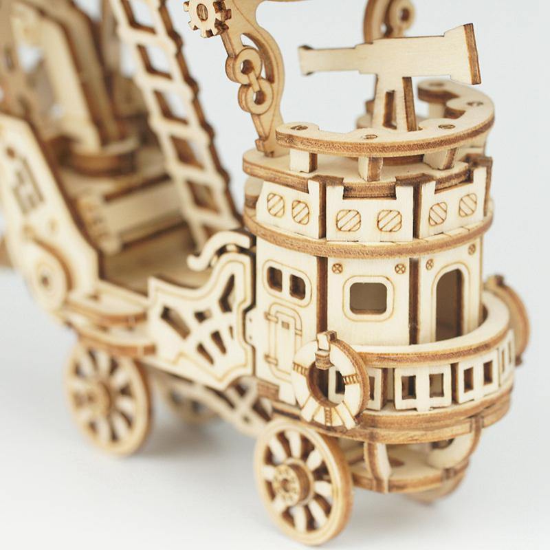 Rolife 3D Houten Puzzel Luchtschip – TG407 - Afbeelding 5