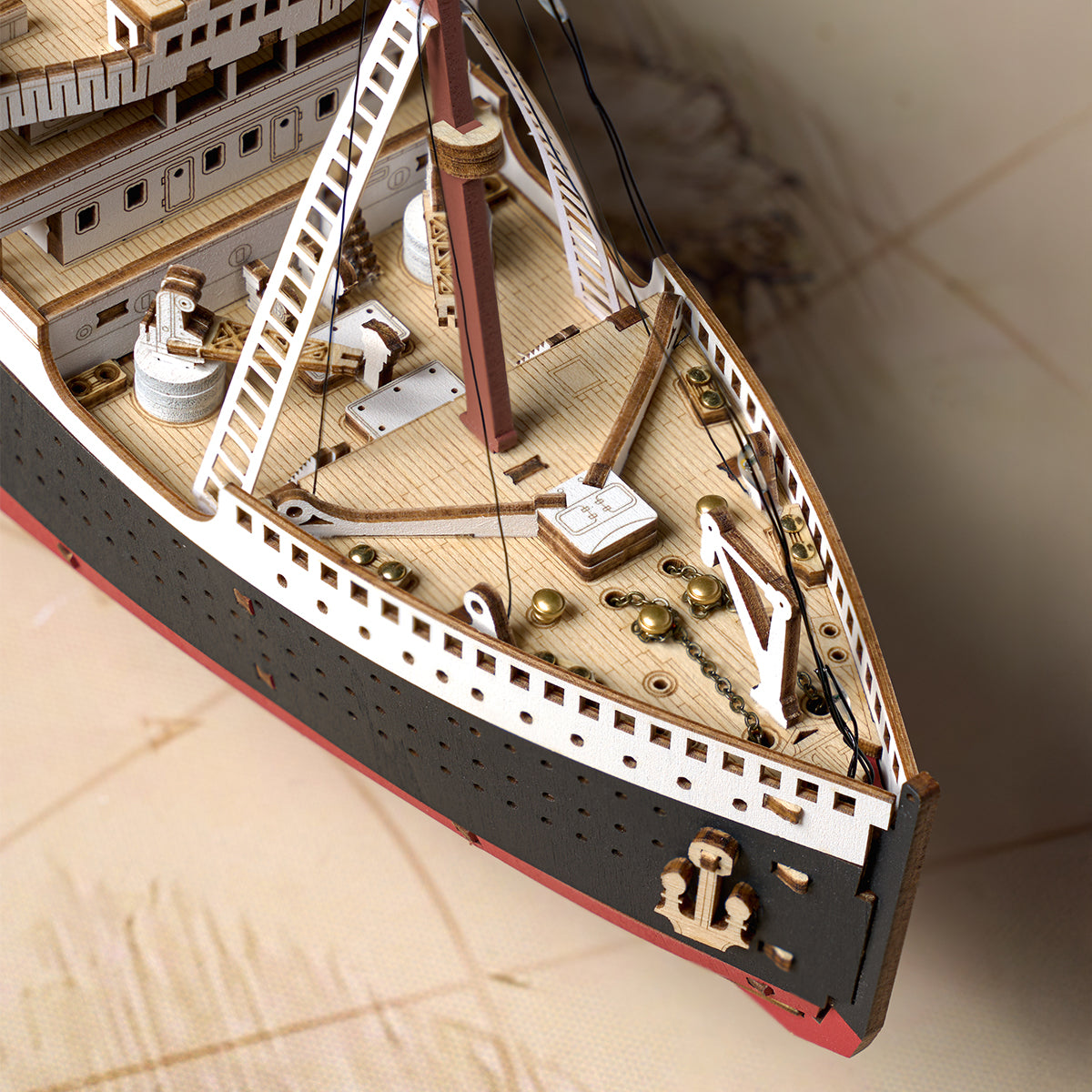 Rolife 3D Houten Puzzel 1912 Eternal Atlantic Voyager – TGL02 - Afbeelding 4