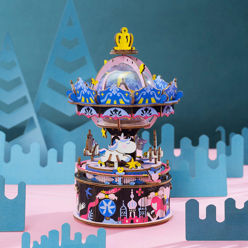 Rolife Starry Night Music Box AM44 - Afbeelding 2