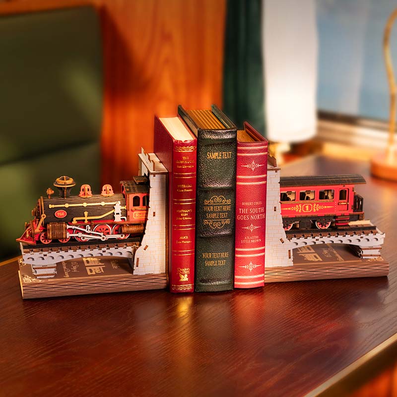 Rolife DIY Boekenhoek Century Train – TGE01 - Afbeelding 2