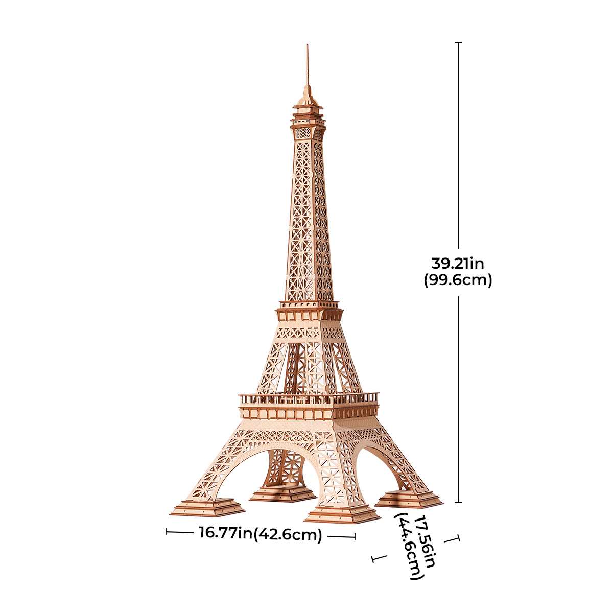 Rolife 3D Houten Puzzel Eiffel Tower Plus – TGC02 - Afbeelding 5