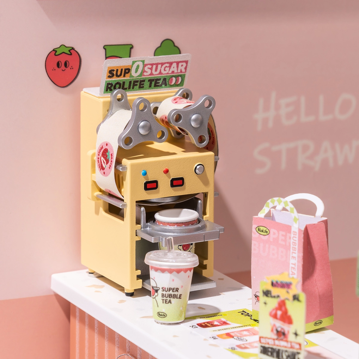 Rolife Super Creator Double Joy Bubble Tea DW006 - Afbeelding 3