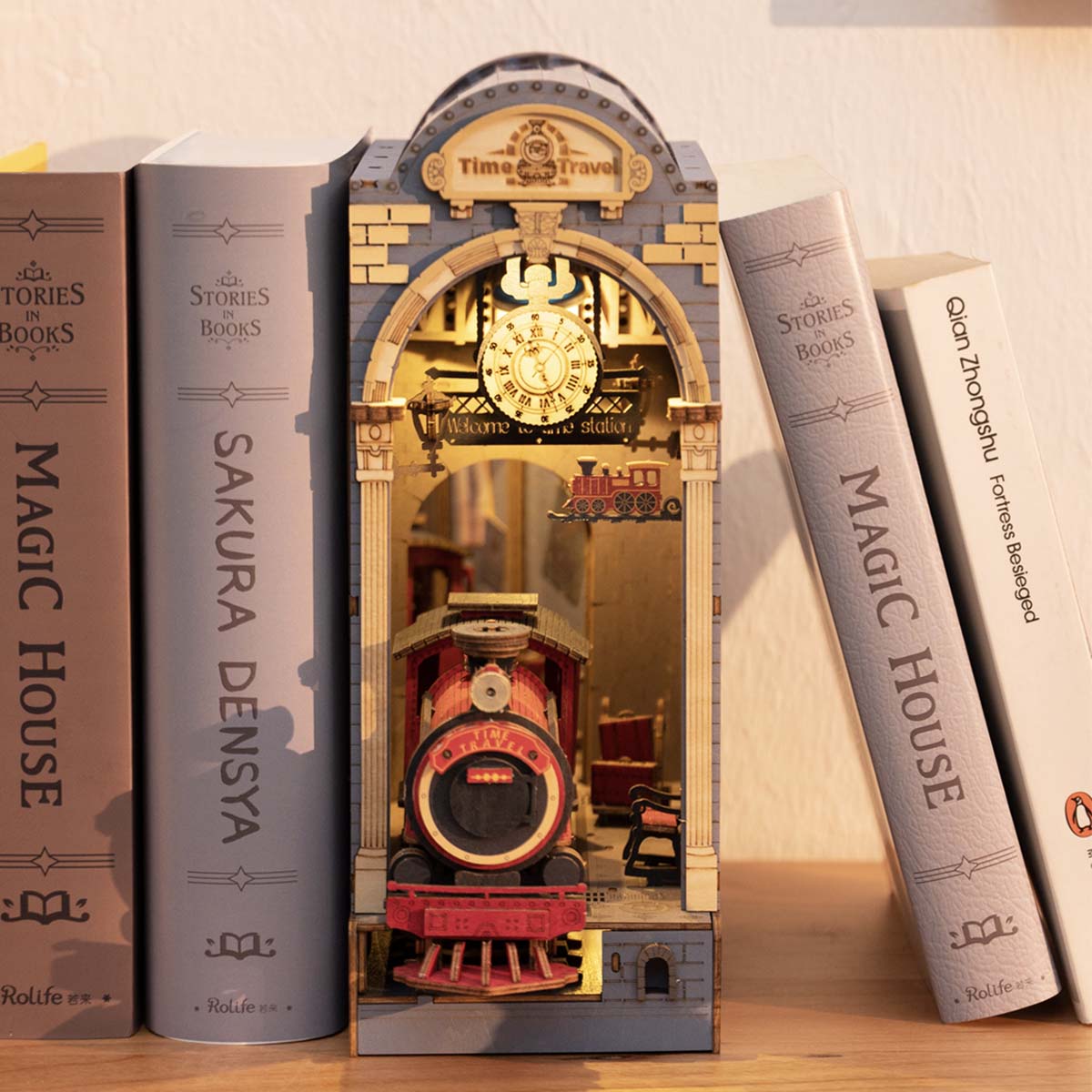 Rolife DIY Boekenhoek Tijdreizen TGB04 - Afbeelding 2