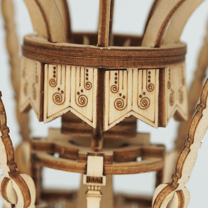 Rolife 3D Houten Puzzel Luchtballon – TG406 - Afbeelding 4
