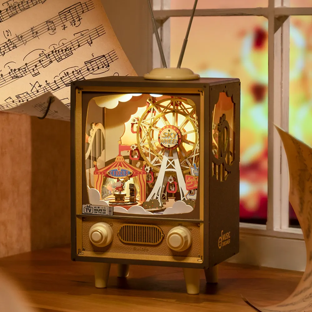 Rolife DIY Muziekdoos Sunset Carnival – AMT01 - Afbeelding 2