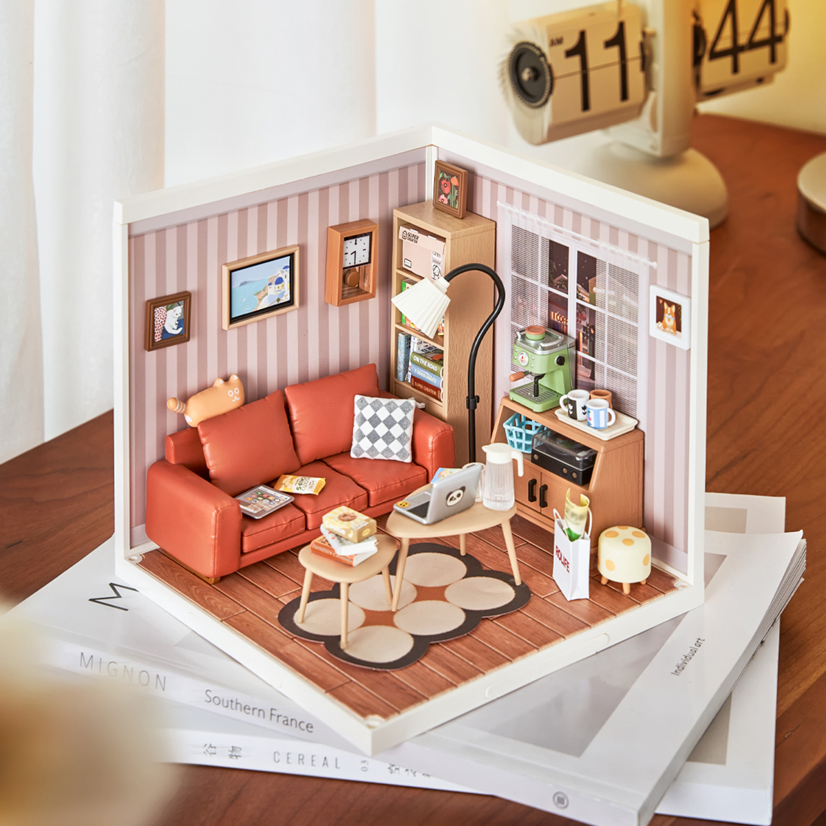 Rolife Super Creator Cozy Living Woonkamer DW007 - Afbeelding 3