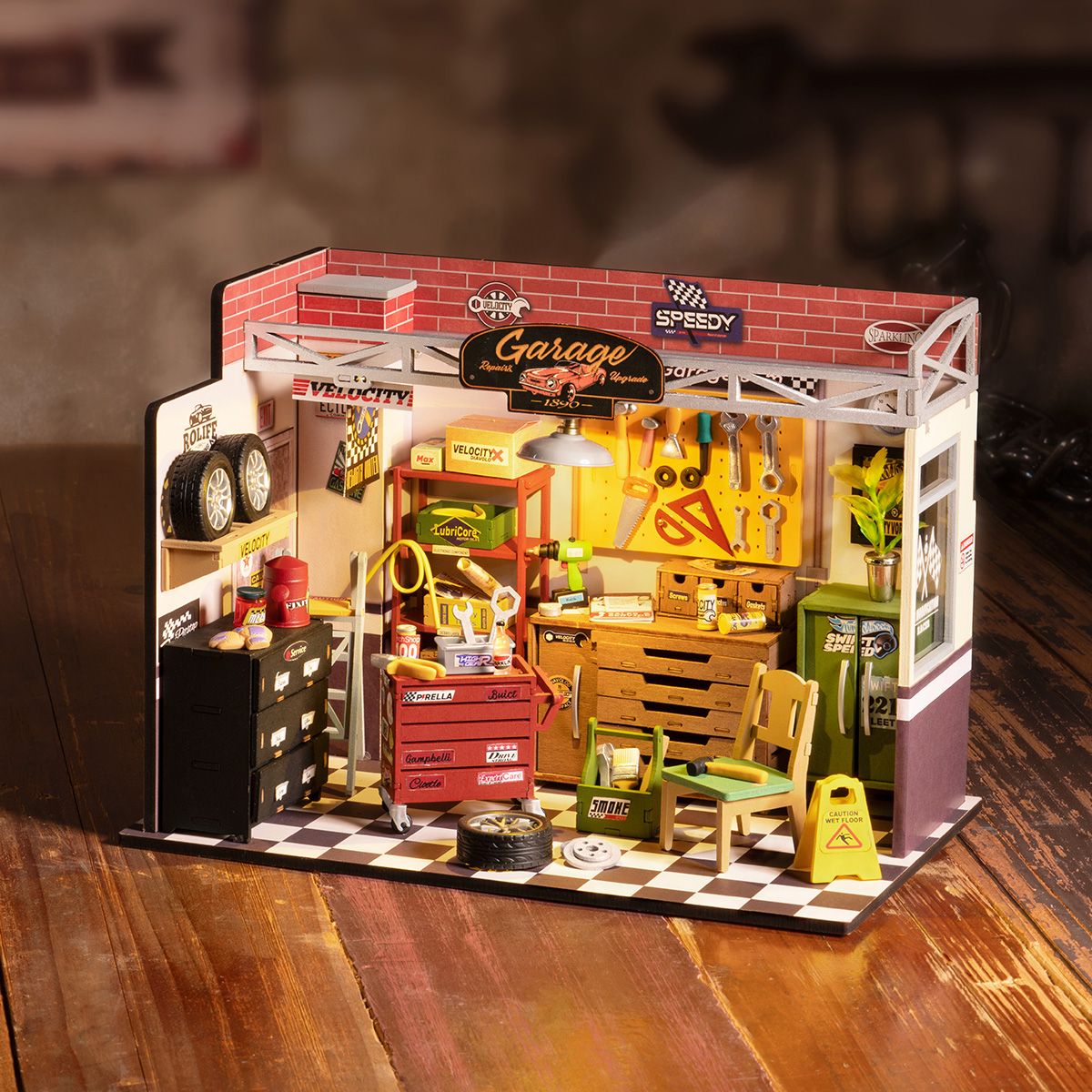 Rolife DIY Miniatuurhuis Garagewerkplaats DG165 - Afbeelding 2