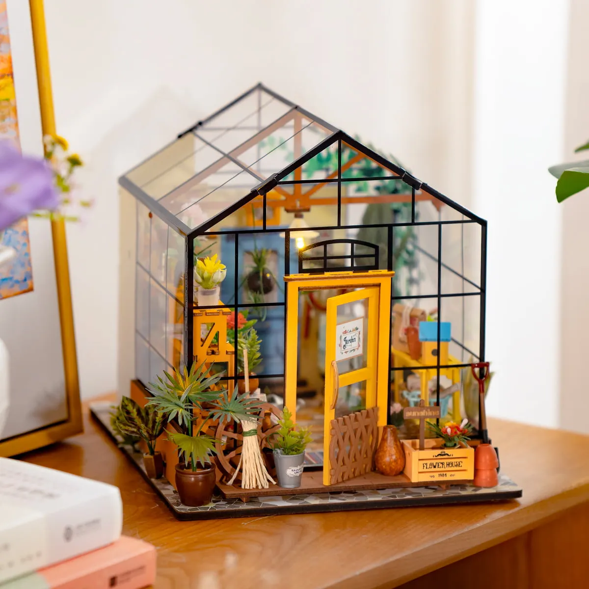 Rolife DIY Miniatuurhuis Cathy’s Bloemenhuis DG104 - Afbeelding 3
