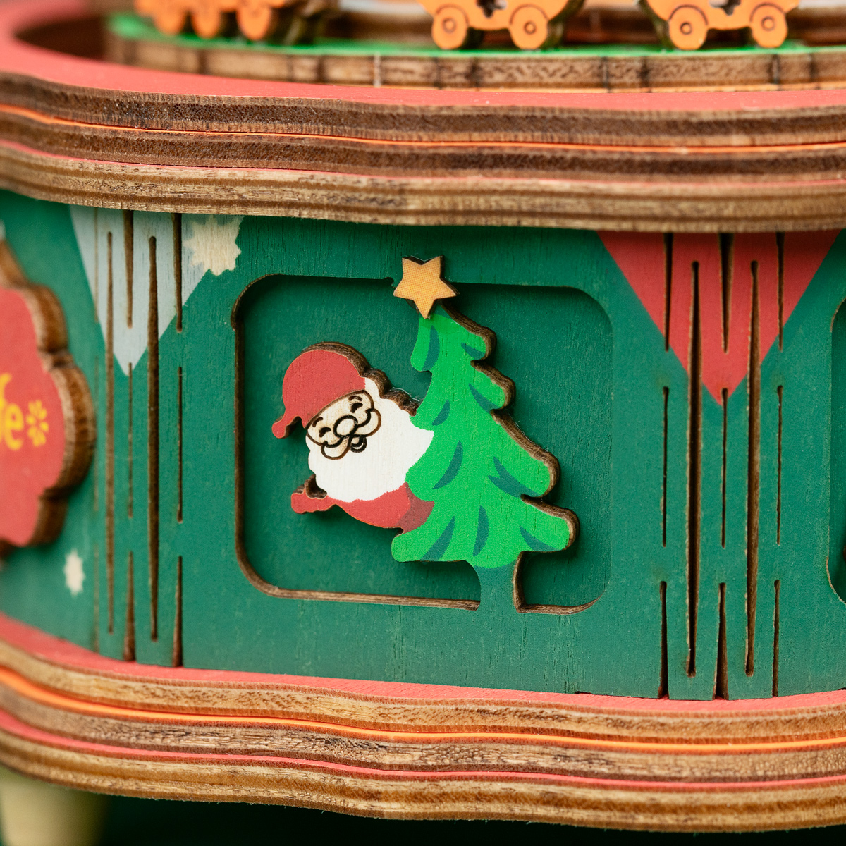 Rolife DIY Muziekdoos Christmas Town – AM46 - Afbeelding 3