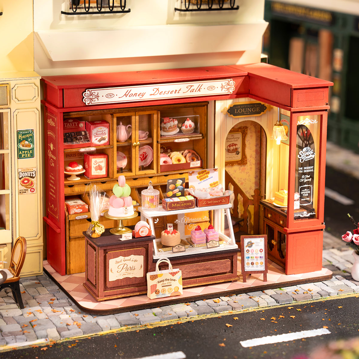 Rolife DIY Miniatuurhuis Honey Dessert Talk DG168 - Afbeelding 2
