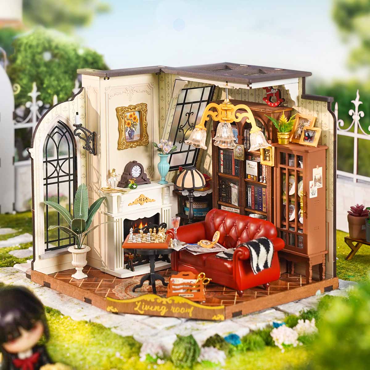 Rolife DIY Miniatuurhuis Catherine’s Woonkamer DG175 - Afbeelding 2