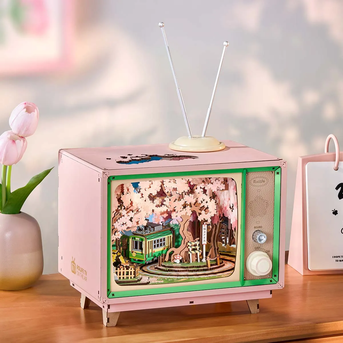 Rolife DIY Muziekdoos Sakura Dreamy Tour – AMT02 - Afbeelding 6