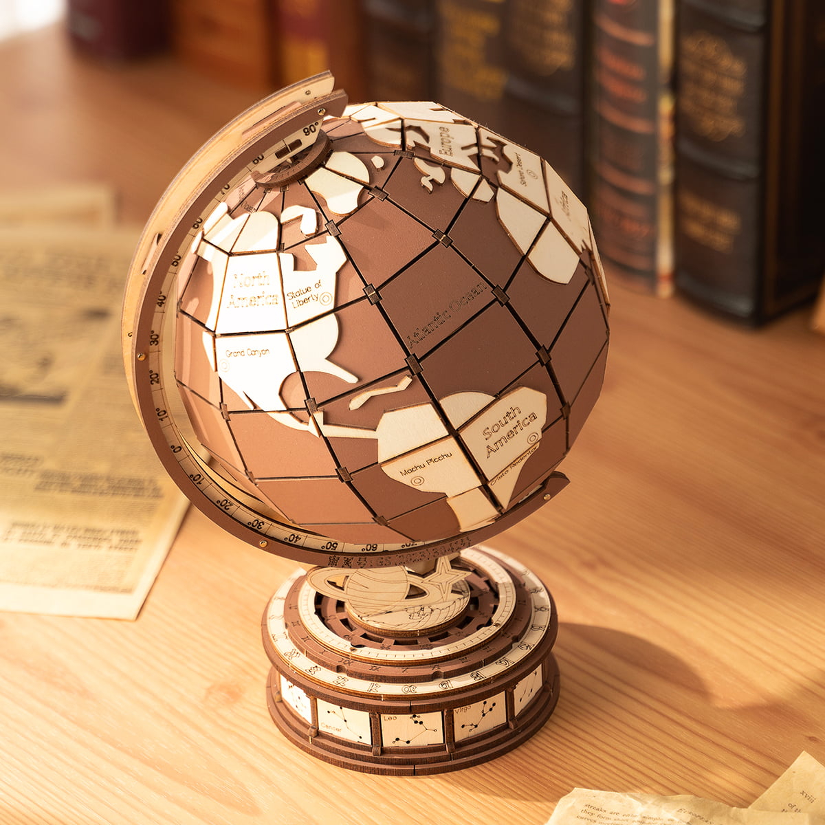 Rolife 3D Houten Puzzel Global Wonders – TGM01 - Afbeelding 3