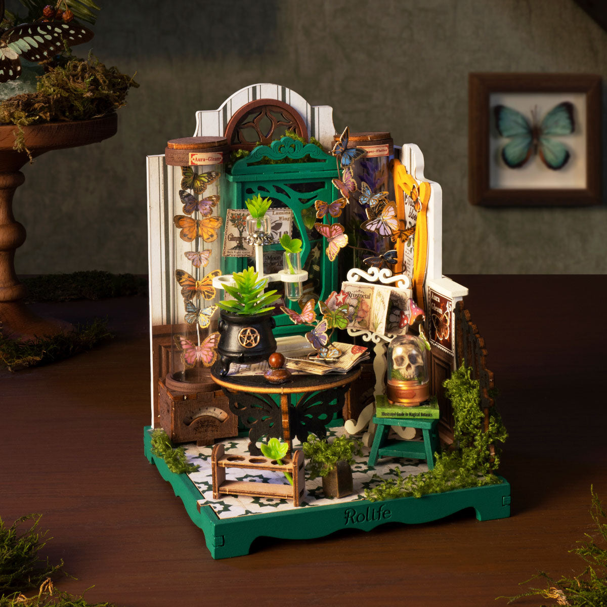 Rolife DIY Miniatuurhuis Toverdranken Werkplaats DS057 - Afbeelding 2