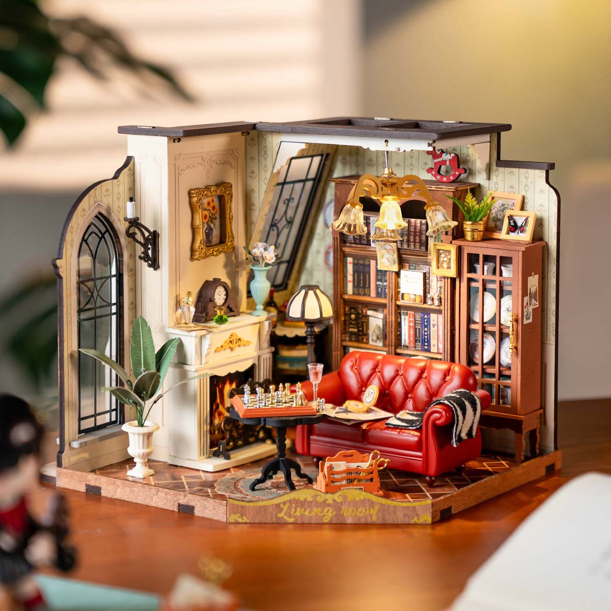 Rolife DIY Miniatuurhuis Catherine’s Woonkamer DG175 - Afbeelding 3