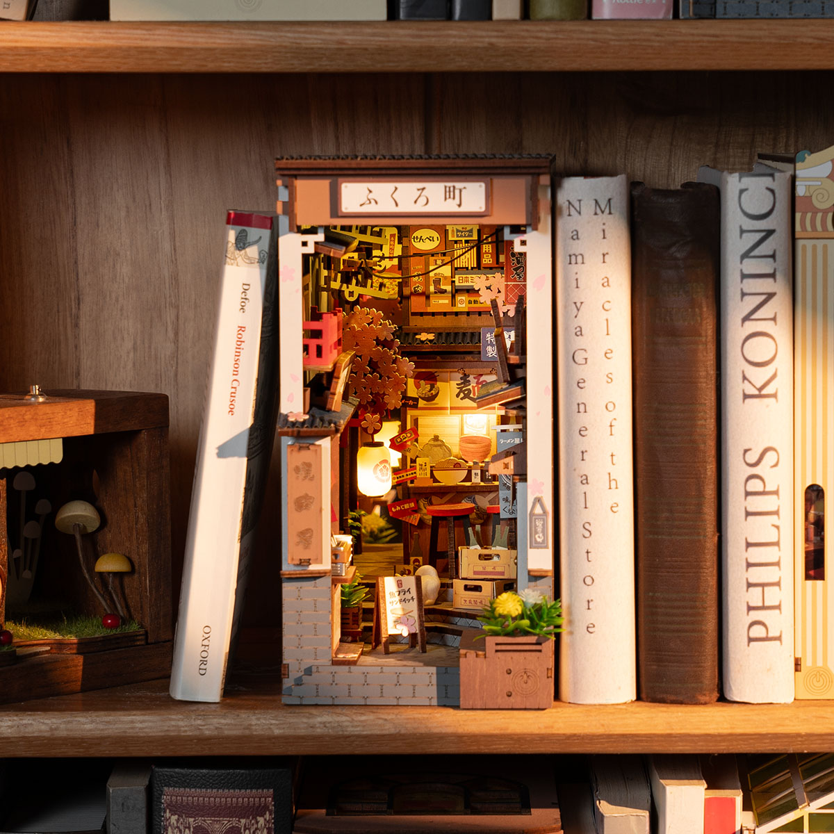 Rolife DIY Boekenhoek Sakura Wine Alley – TGB11 - Afbeelding 5