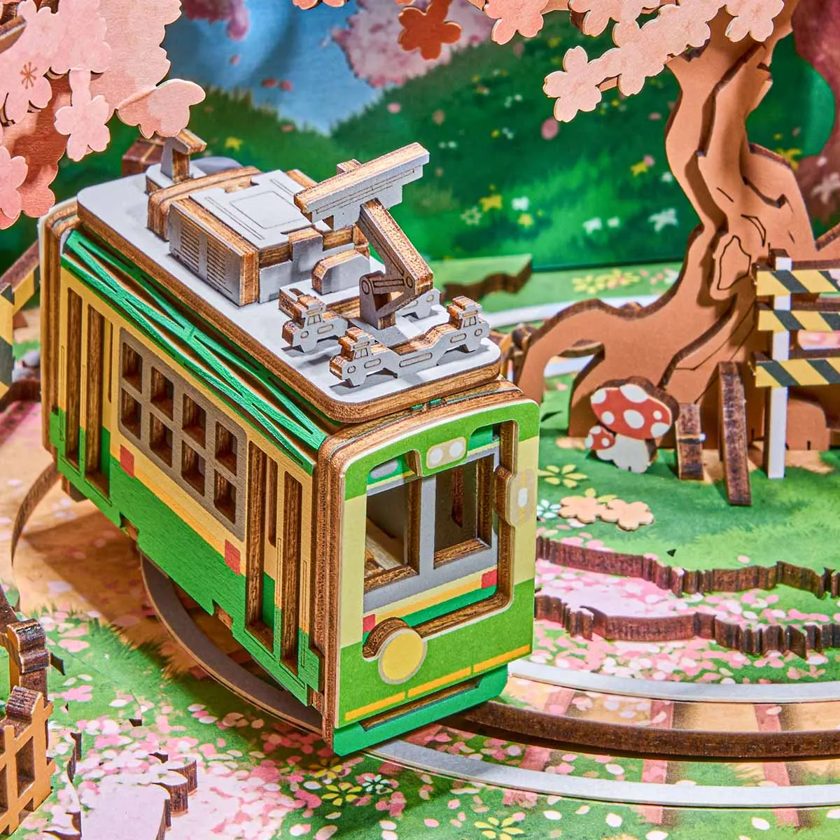 Rolife DIY Muziekdoos Sakura Dreamy Tour – AMT02 - Afbeelding 4