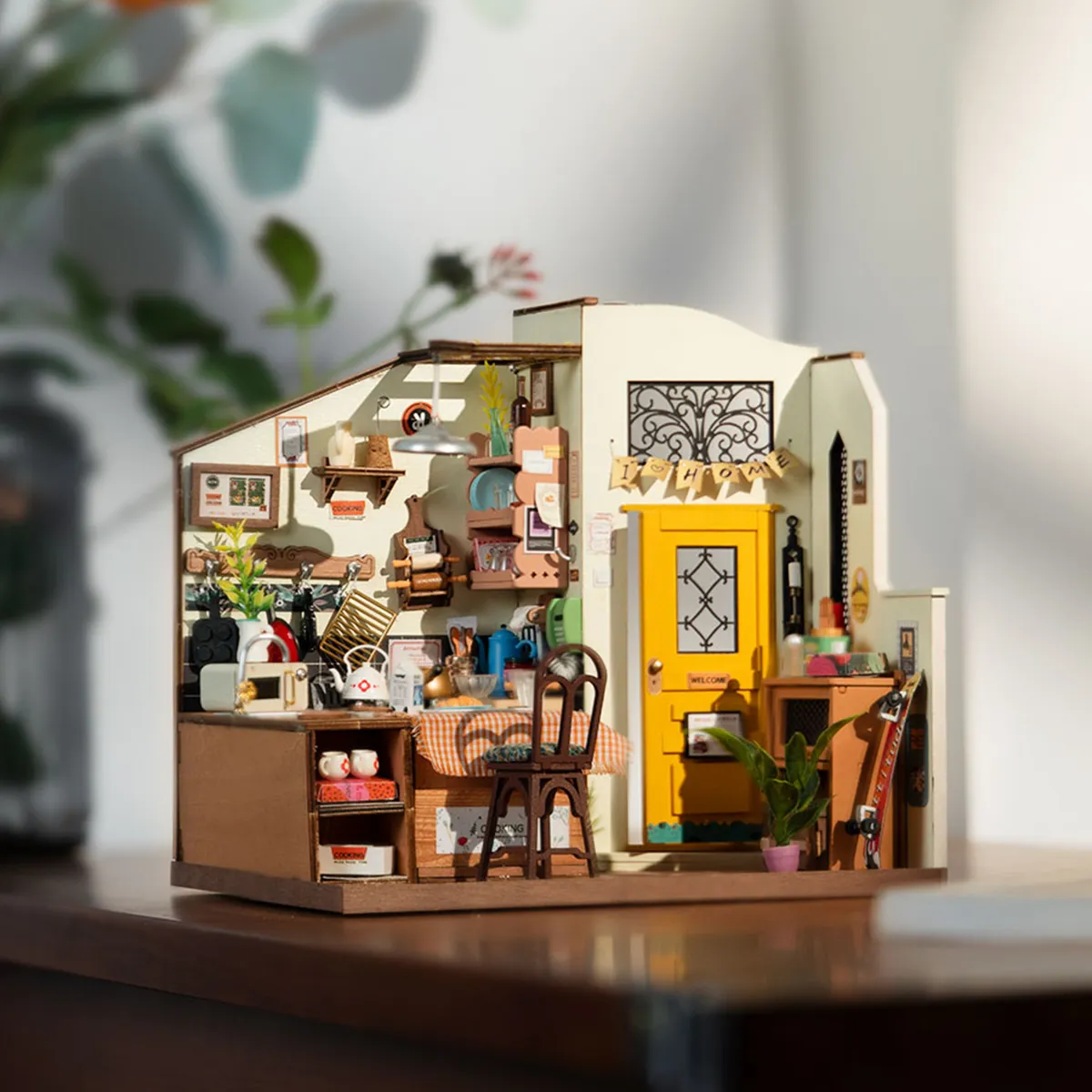 Rolife DIY Miniatuurhuis Gezellige Keuken DG159 - Afbeelding 2