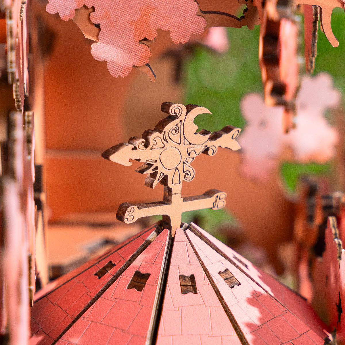 Rolife 3D Houten Puzzel Sakura Tree House – TGS04 - Afbeelding 5