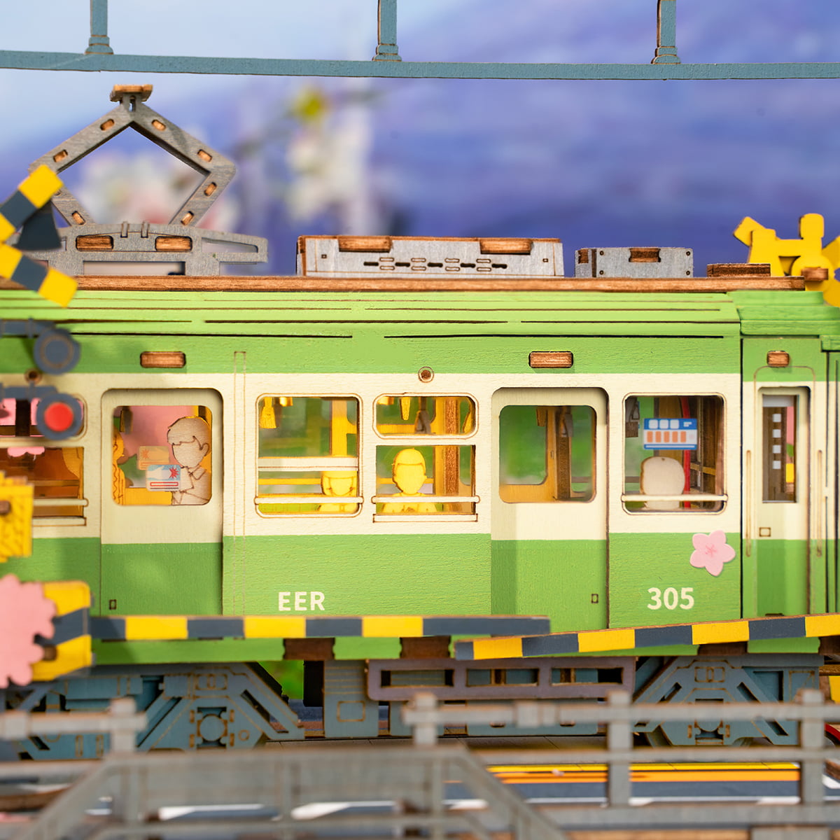 Rolife 3D Houten Puzzel Sakura Journey – TGS02 - Afbeelding 6