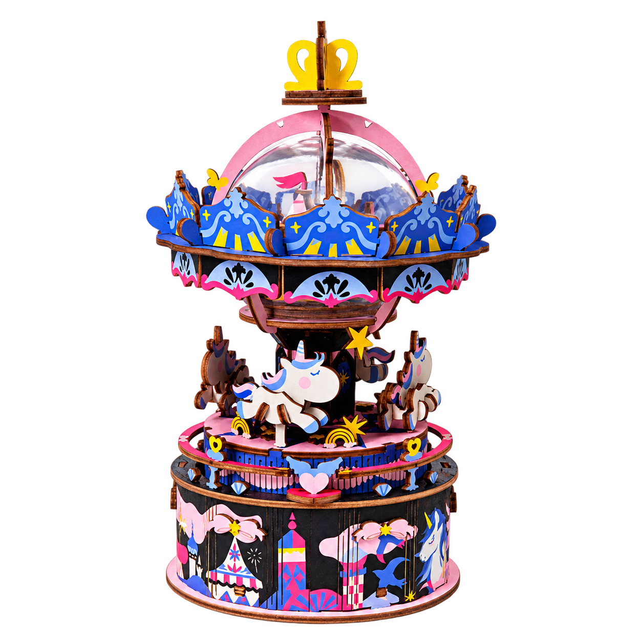 Rolife Starry Night Music Box AM44