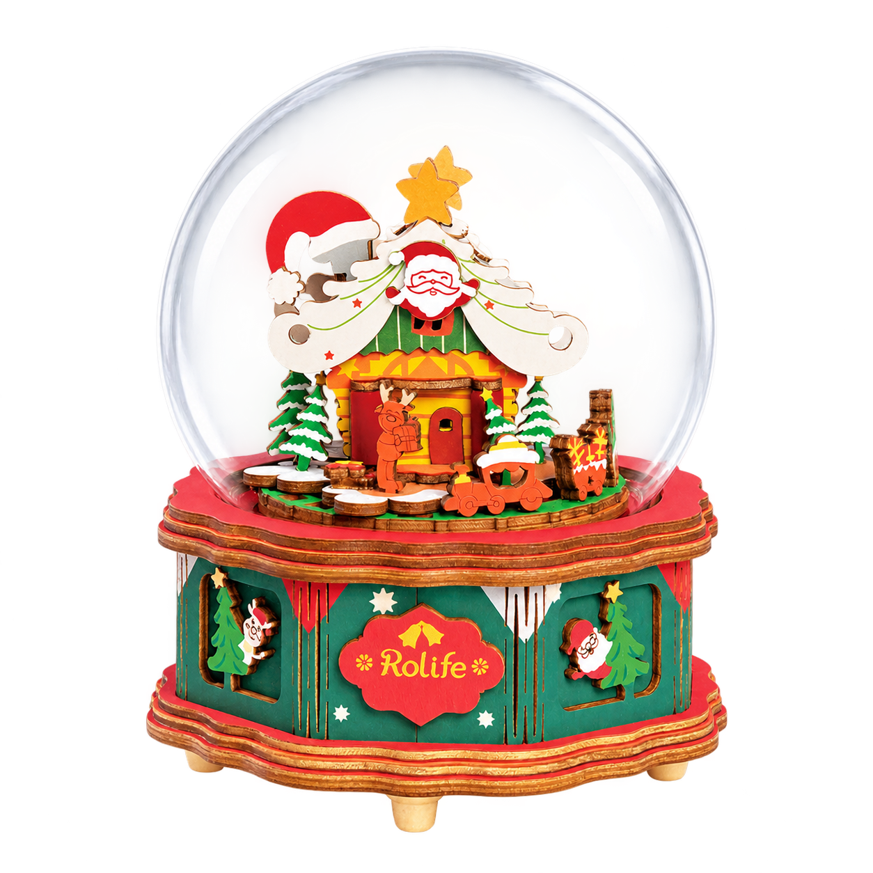 Rolife DIY Muziekdoos Christmas Town – AM46