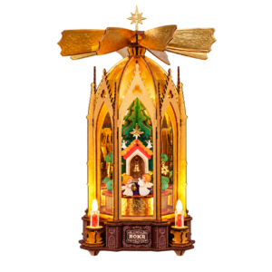 ROKR Blessed Christmas Pyramid AMB01