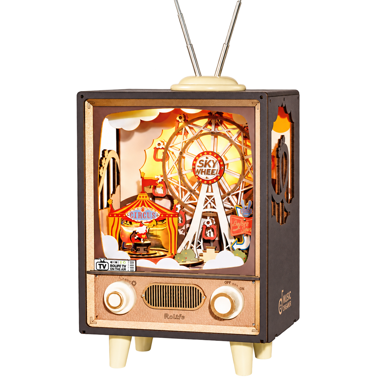 Rolife DIY Muziekdoos Sunset Carnival – AMT01