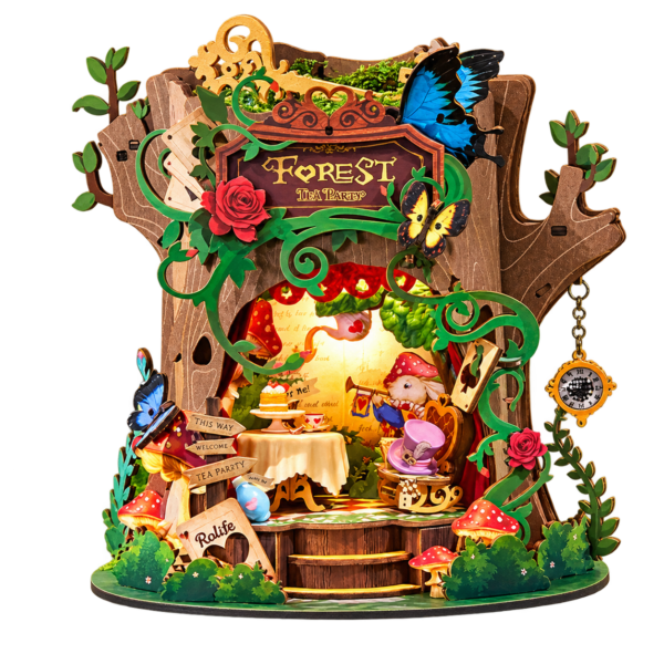 Rolife DIY Muziekdoos Forest Tea Party – AMT03