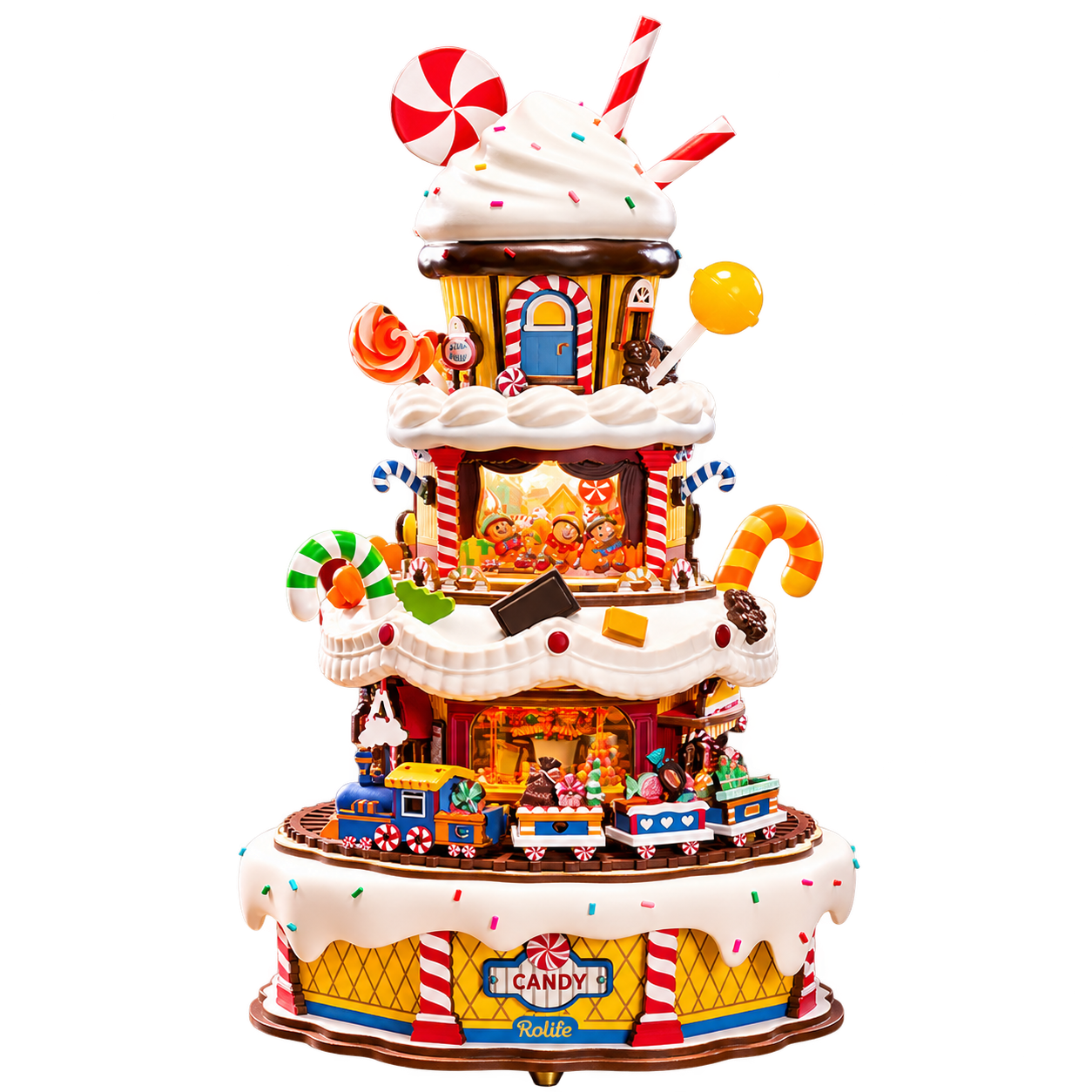 Rolife DIY Muziekdoos Caketopia – AMT05