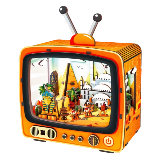 Inspirebox 3D Houten Puzzel TV serie Discover The Pyramids – BE011972