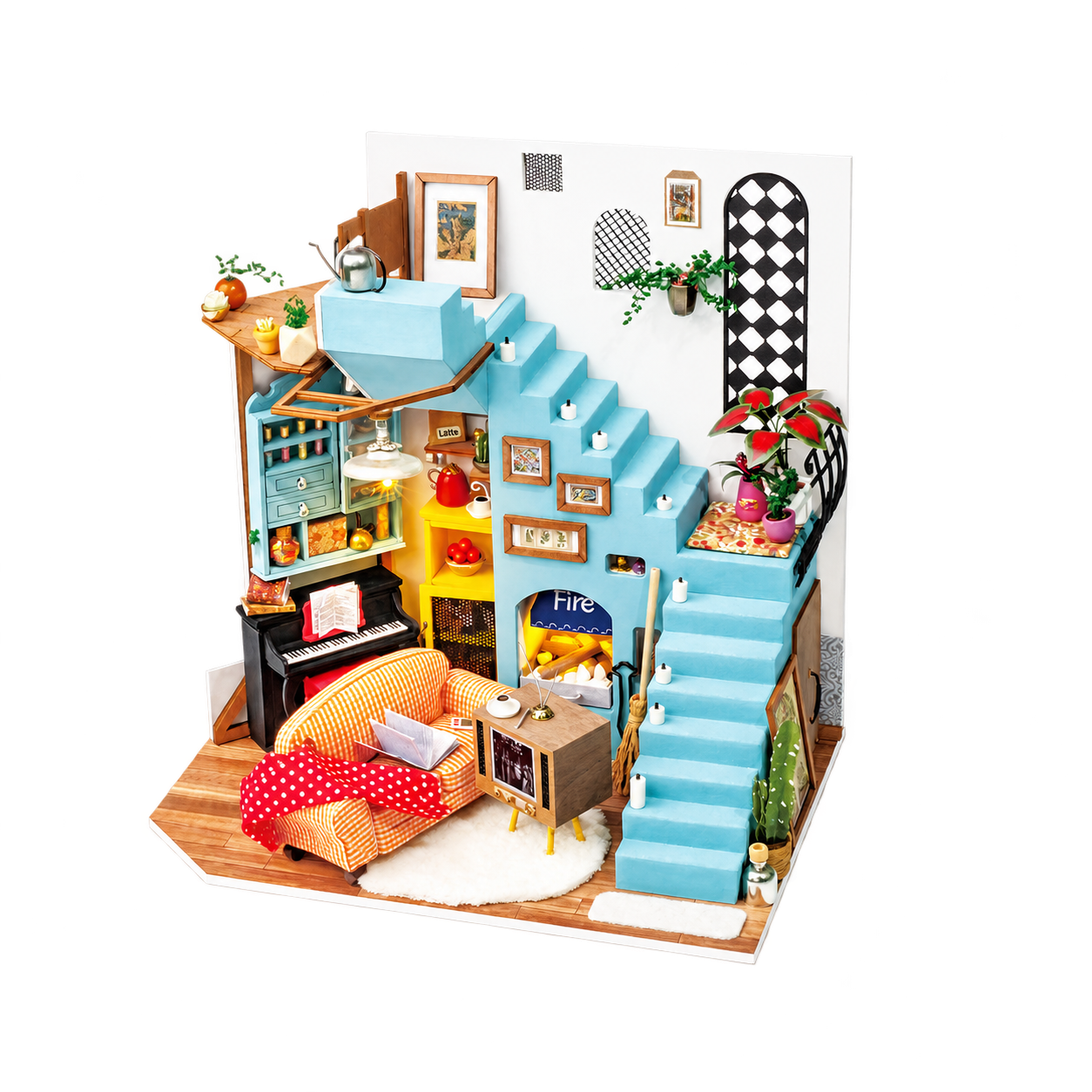 Rolife Joy's Peninsula Living Room DG141