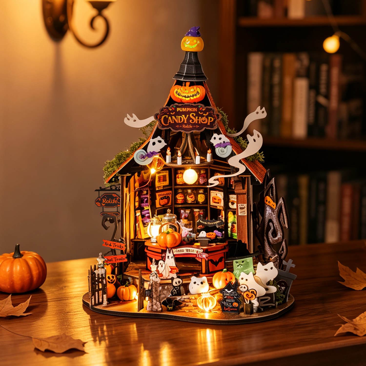 Rolife DIY Miniatuurhuis Haunted Candy House DG186 - Afbeelding 2