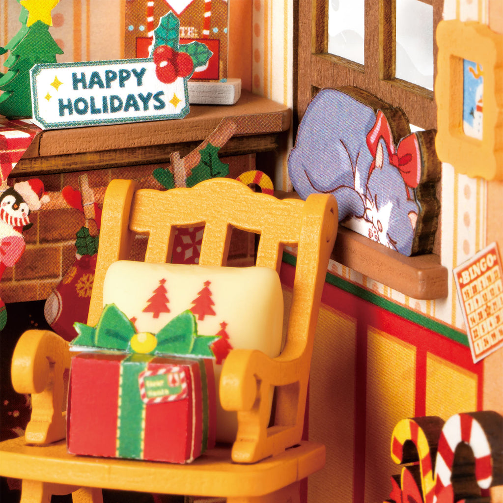 Rolife Christmas Fireplace DS041 - Afbeelding 2