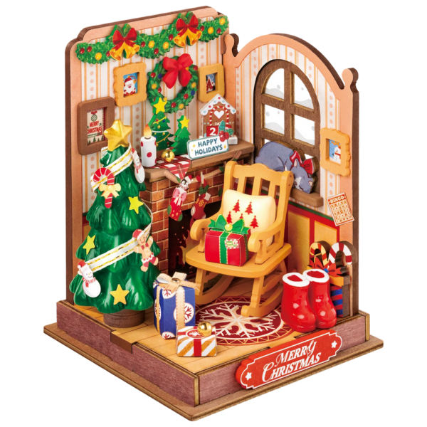 Rolife Christmas Fireplace DS041