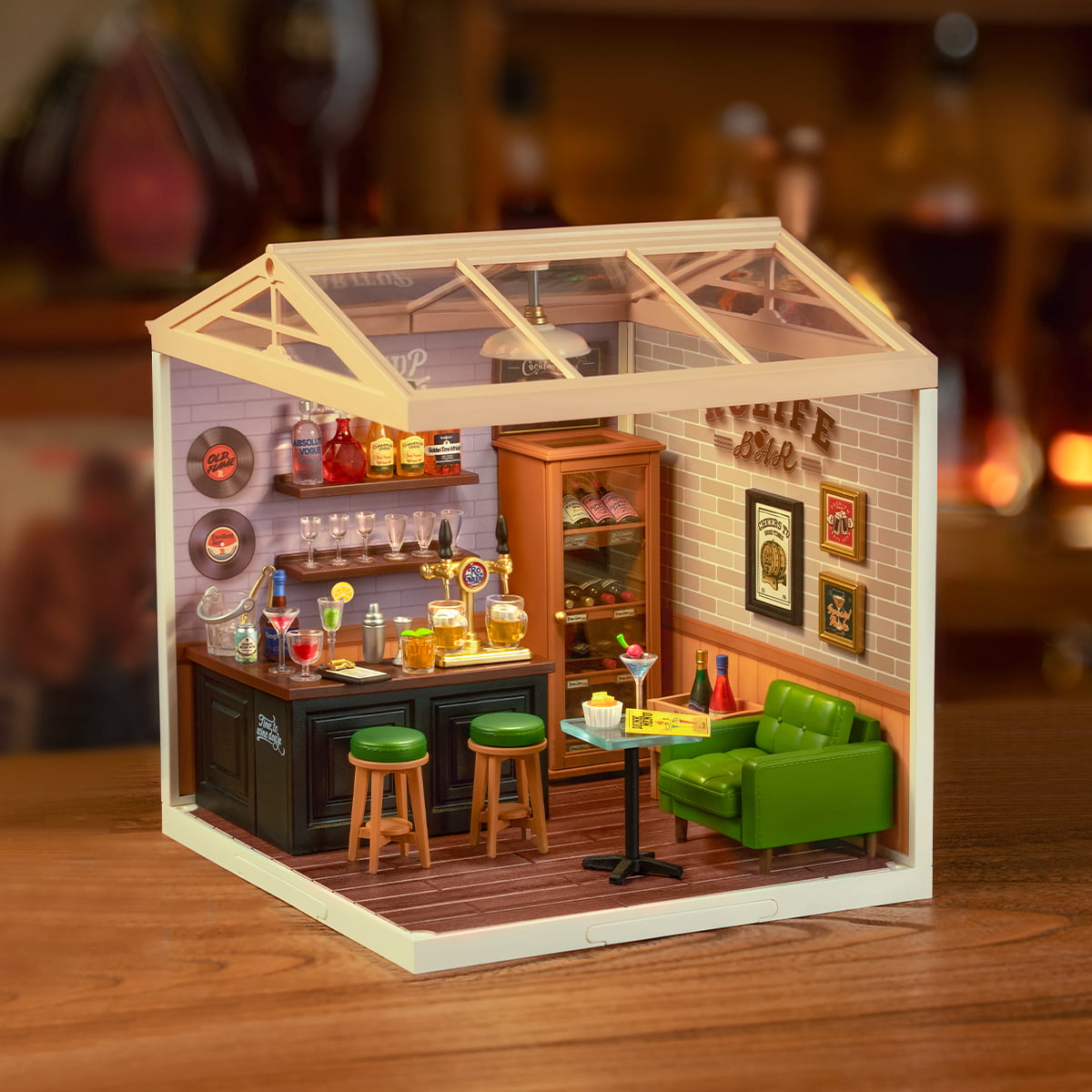 Rolife Super Creator Leisurely Cheers Bar DW012 - Afbeelding 2