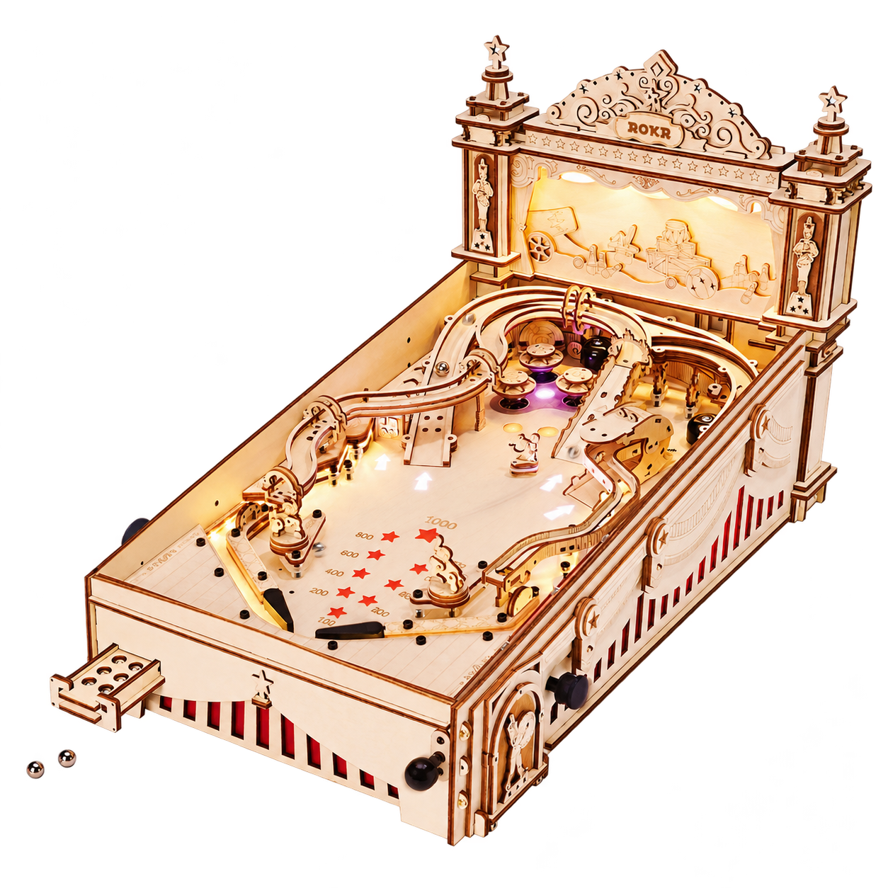 ROKR 3D Pinball Machine EG01
