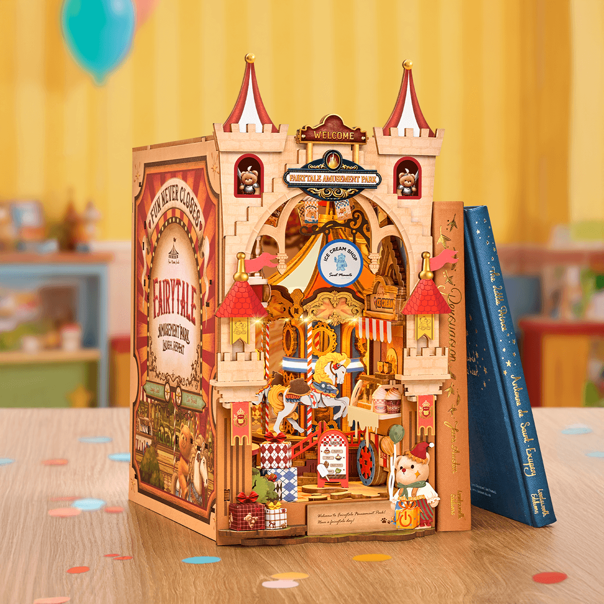 Rolife DIY Boekenhoek Fairytale Amusement Park – TGB17 - Afbeelding 2