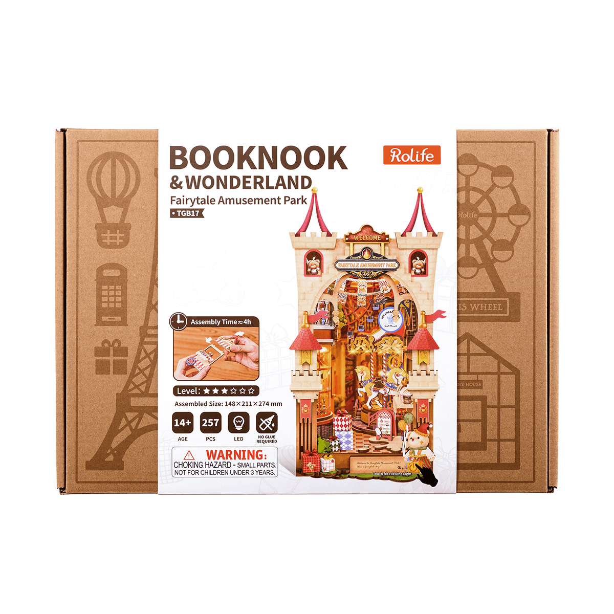 Rolife DIY Boekenhoek Fairytale Amusement Park – TGB17 - Afbeelding 6