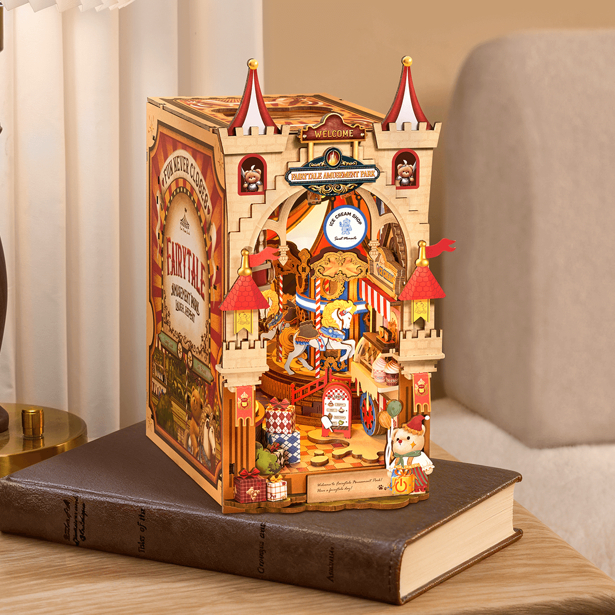 Rolife DIY Boekenhoek Fairytale Amusement Park – TGB17 - Afbeelding 5
