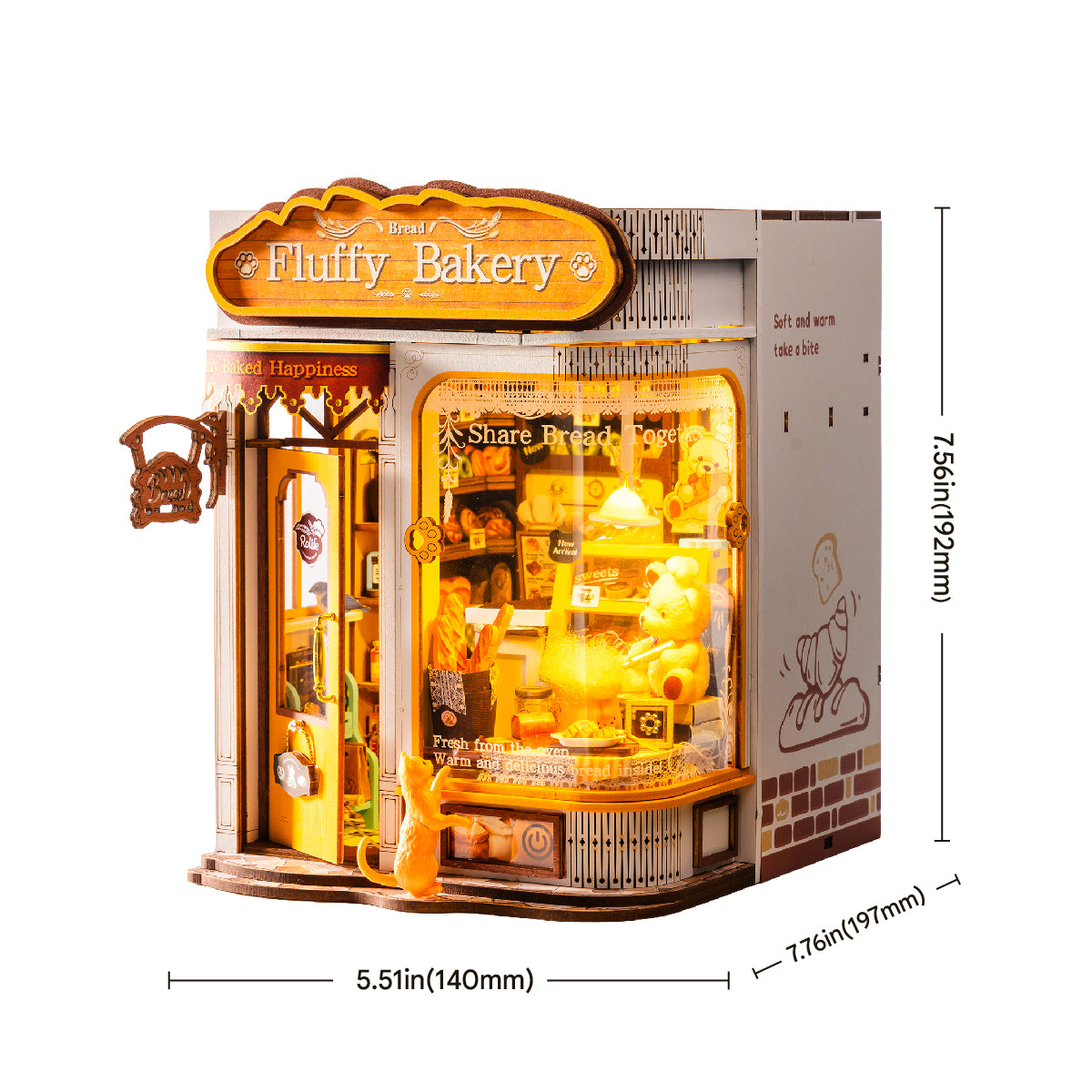 Rolife DIY Boekenhoek Fluffy Bakery – TGE07 - Afbeelding 7