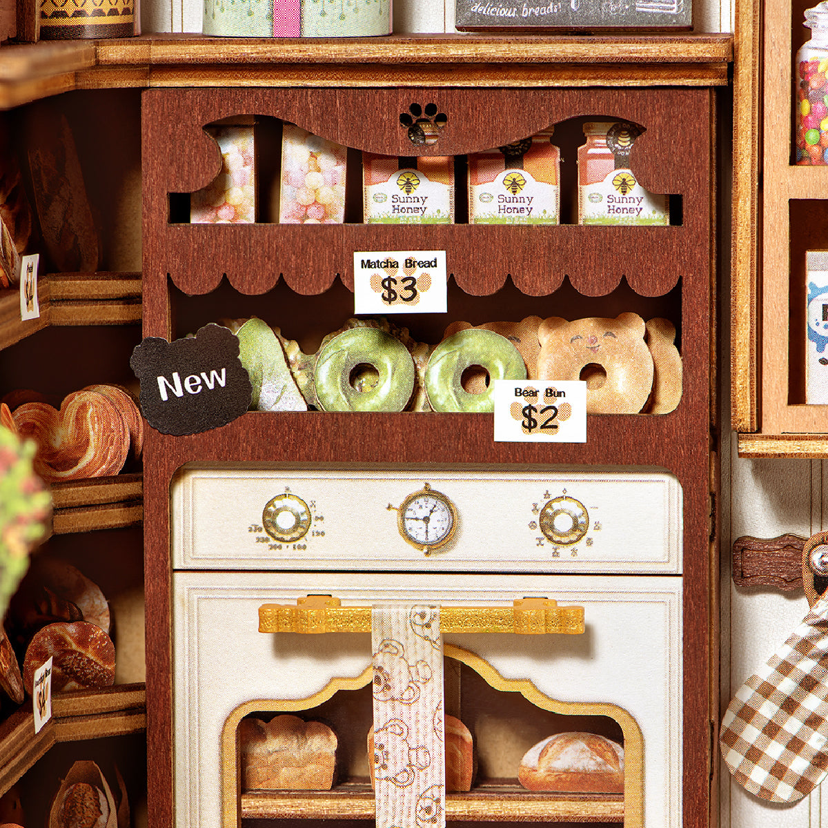 Rolife DIY Boekenhoek Fluffy Bakery – TGE07 - Afbeelding 5