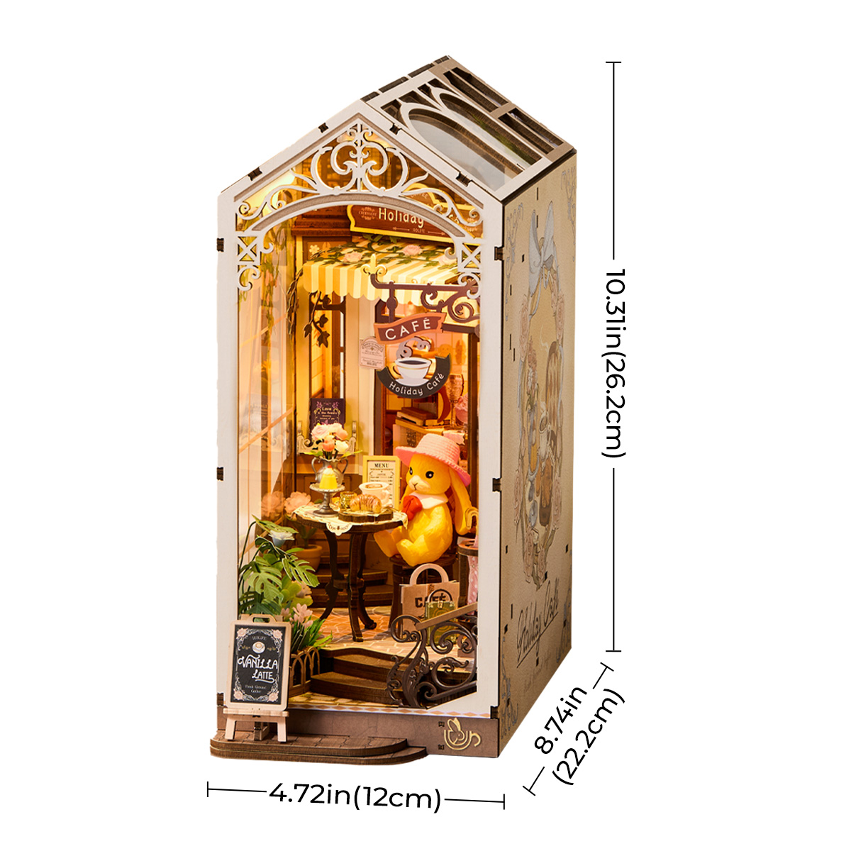 Rolife DIY Boekenhoek Holiday Cafe – TGB15 - Afbeelding 6