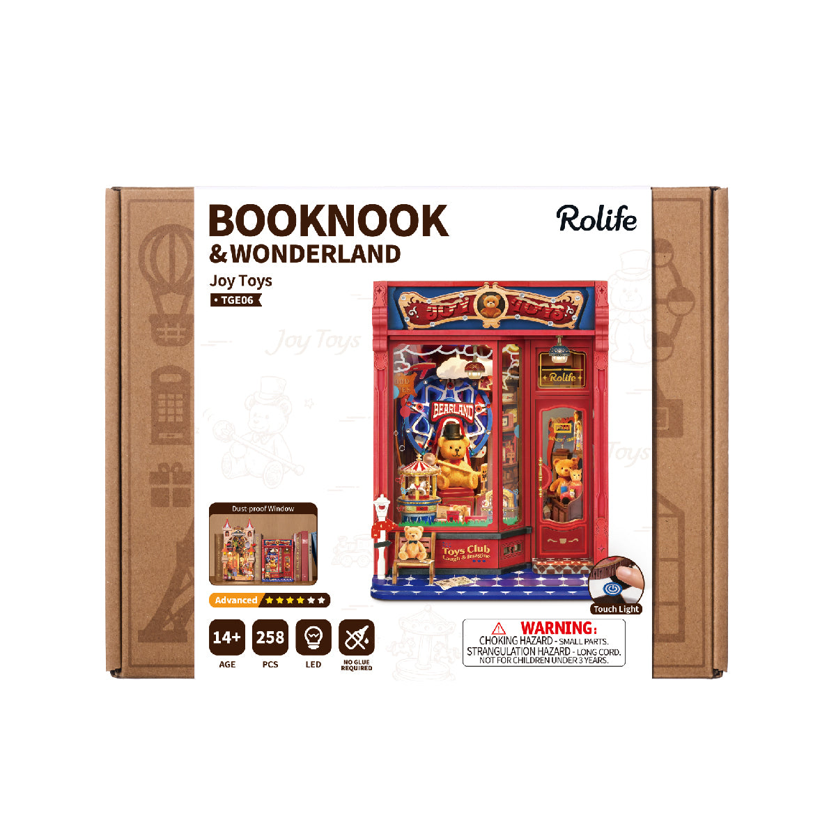 Rolife DIY Boekenhoek Joy Toys – TGE06 - Afbeelding 7