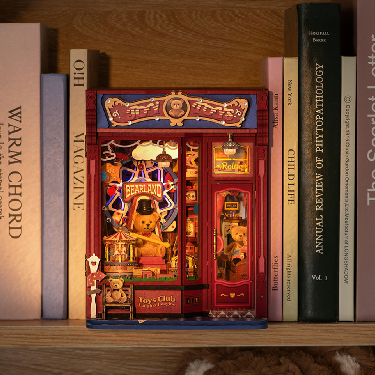Rolife DIY Boekenhoek Joy Toys – TGE06 - Afbeelding 4