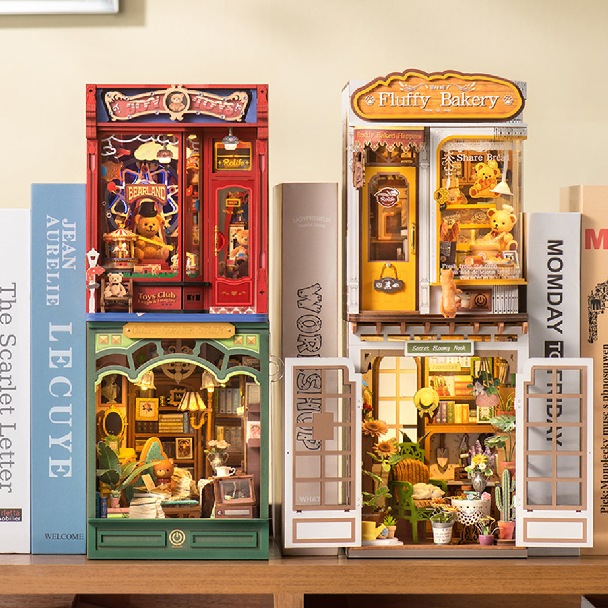 Rolife DIY Boekenhoek Joy Toys – TGE06 - Afbeelding 5