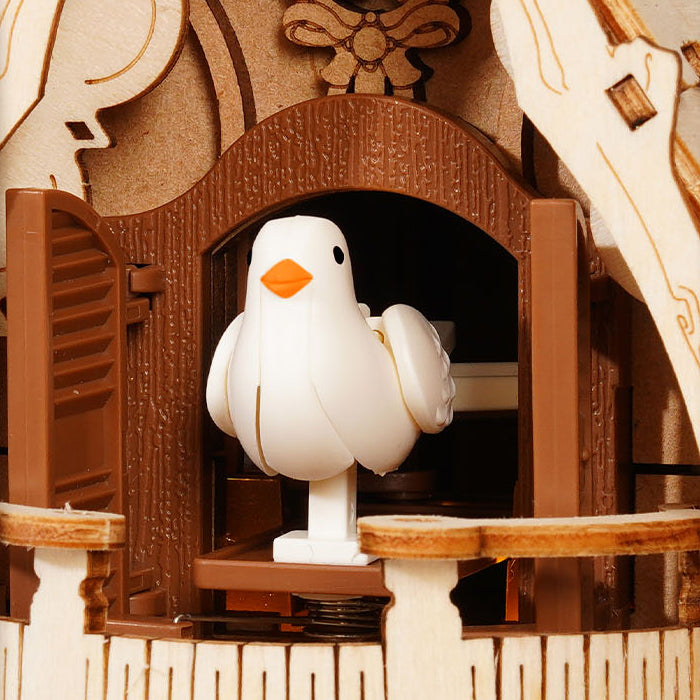 ROKR Cuckoo Clock (Naturel Hout) LC901 - Afbeelding 3