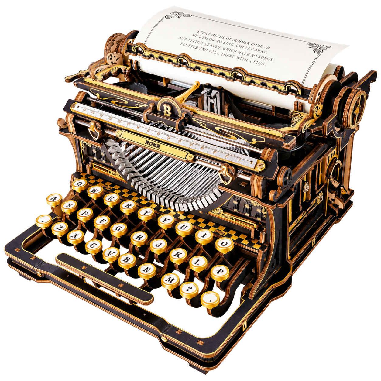 ROKR Mechanical Typewriter (Classic Version) LK703B