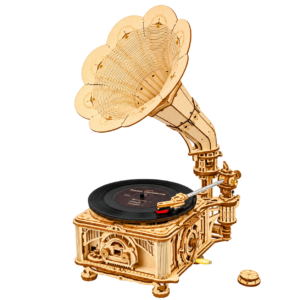 ROKR Classical Gramophone (Elektrisch Model) LKB01D