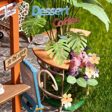 Rolife DIY Miniatuurhuis Leafree Café DH201 - Afbeelding 4
